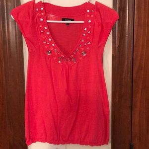 Express beaded shirt